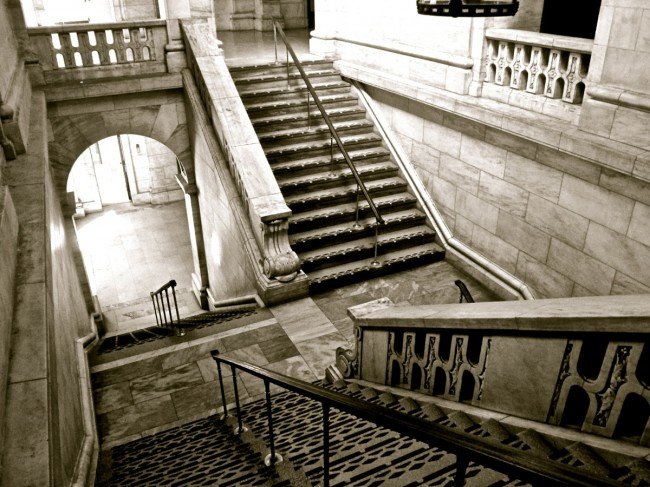 NYPL Stairs